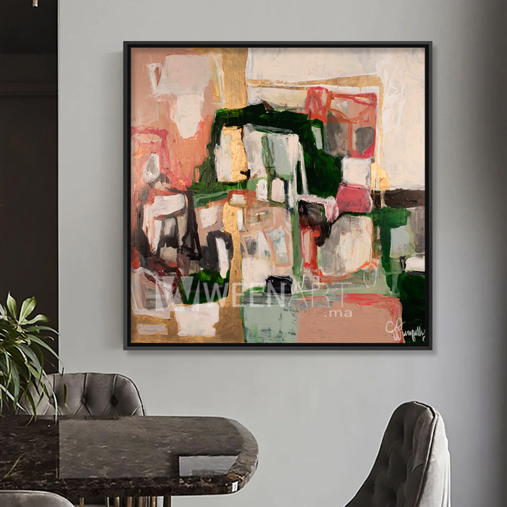 Tableau refait par l'artiste Lina BEKKACH M073