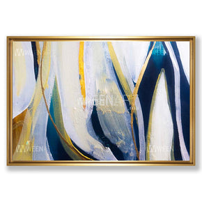 Tableau décoratif avec Cadre Américain - Peinture D'abstrus