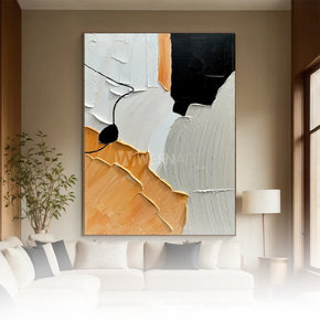 Tableau décoratif : vague blanc