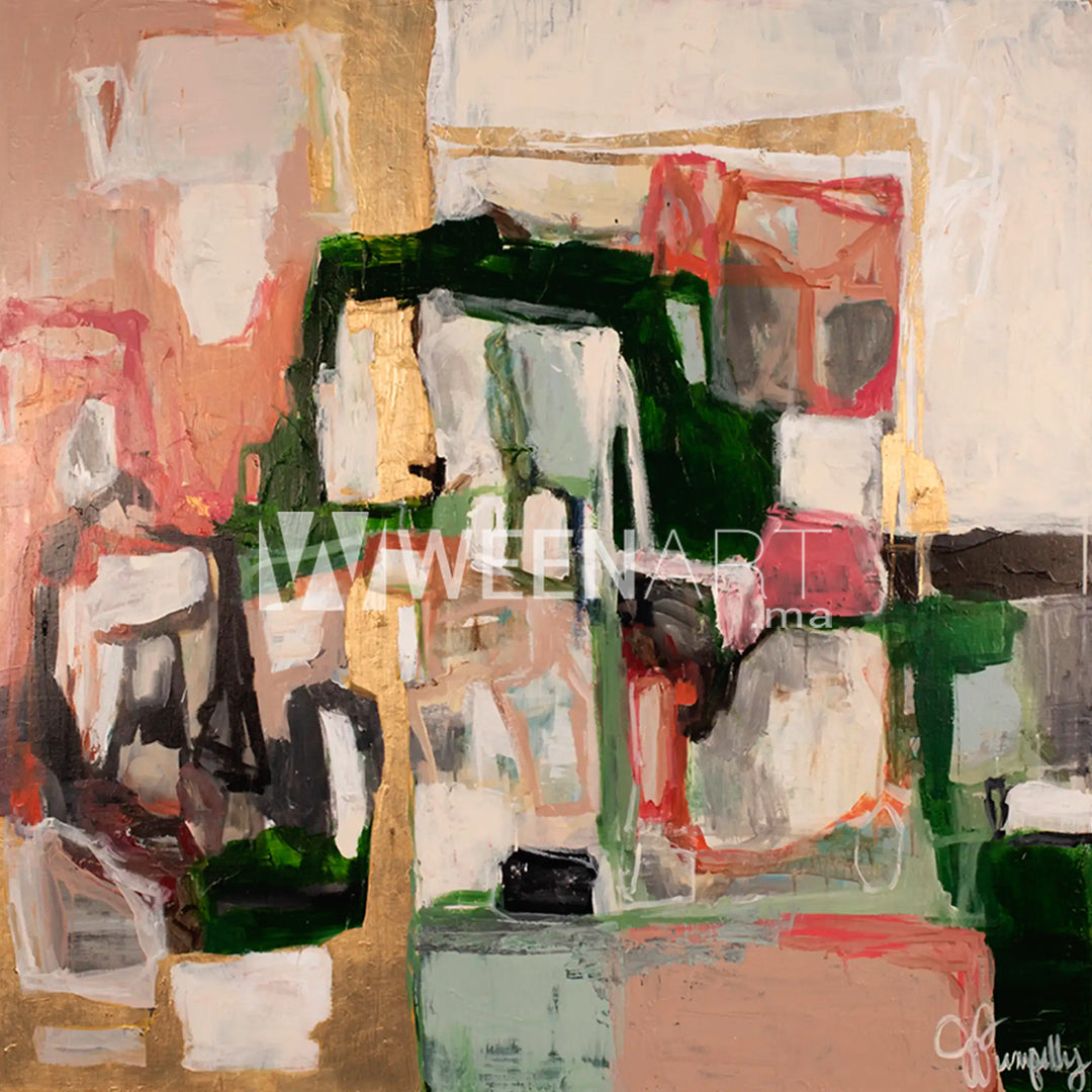 Tableau refait par l'artiste Lina BEKKACH M073
