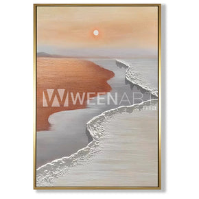 Tableau décoratif cadre américain : Souffle du crépuscule