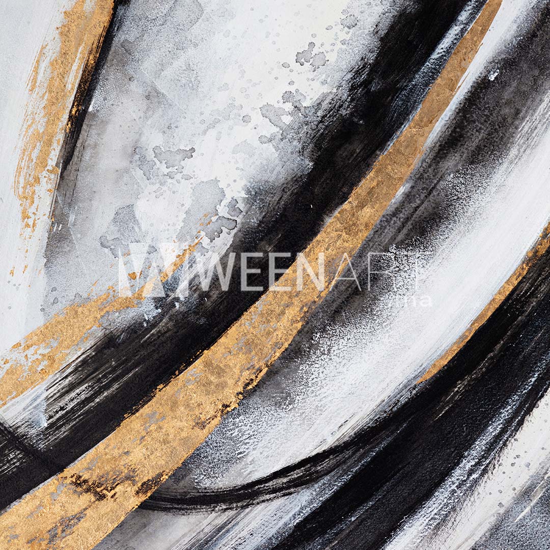 Tableau décoration : obscur gold