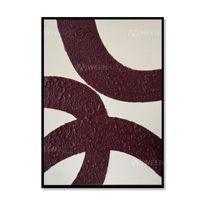Tableau décoratif : bordeaux texture