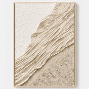 Tableau décoratif : Sculptural Beige