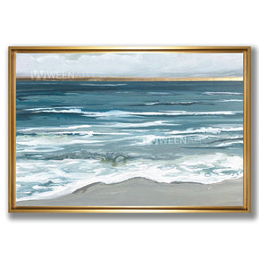 Tableau décoratif :GOLDEN WAVES