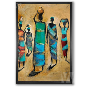 Tableau décoratif : africain