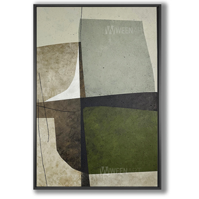 Tableau décoratif avec Cadre Américain - Palette d'équilibre