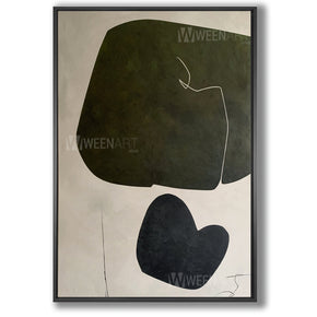 Tableau décoratif avec Cadre Américain- Art