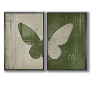 butterfly avec Cadre cache clous en bois