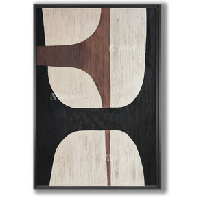 Tableau décoratif :structure avec cadre americain