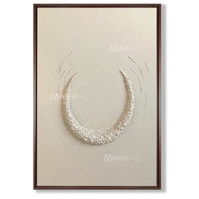 Tableau décoratif : textured moon