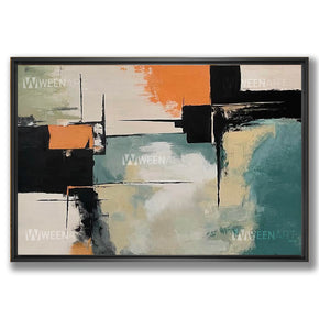 Tableau décoratif avec Cadre Américain - urban echoes