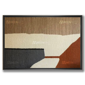 Tableau décoratif : CHIFFONS avec cadre américain