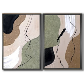 Tableau décoratif avec Cadre Américain - textured way