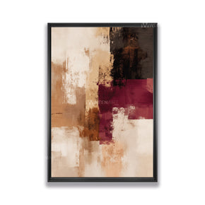 Tableau décoratif : Velours - avec cadre américain