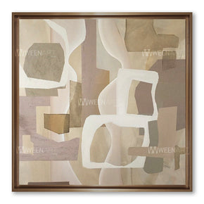 Tableau décoratif avec Cadre Américain - fragments of stillness