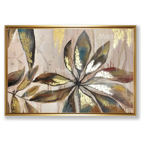 Tableau décoratif golden bloom