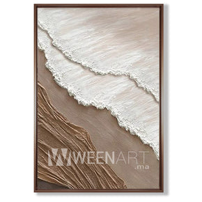 Tableau décoratif avec cadre américain: Ligne d'horizon