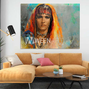 Tableau déco - Amazigh portrait